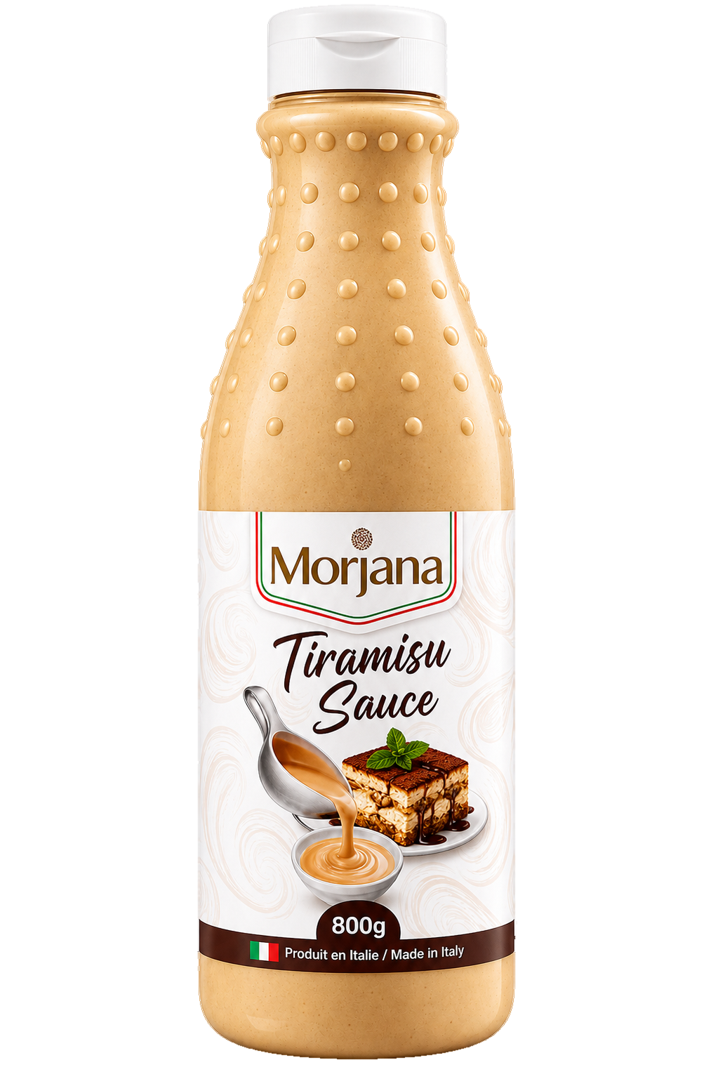 Topping Tiramisu Morjana en format 800 grammes